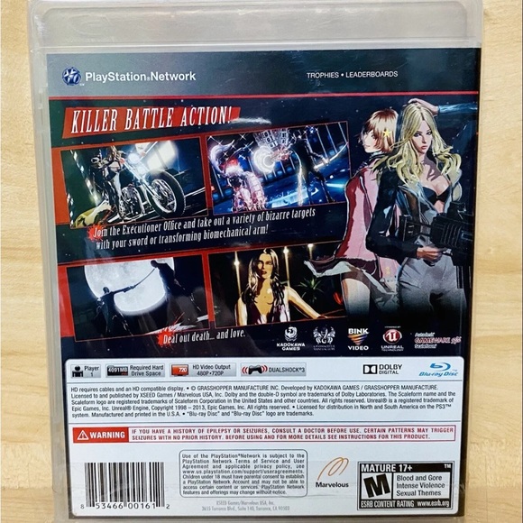 Video Games PlayStation 3 - Killer Is Dead - CIB Complete - PS3 - Picture 5 of 6